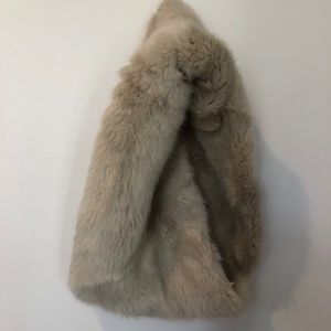 Zara Faux Fur Infinity Scarf